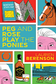 Book Cover: PEG AND ROSE PLAY THE PONIES